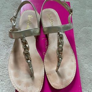 Lilly Pulitzer Largo sandal. SZ 6